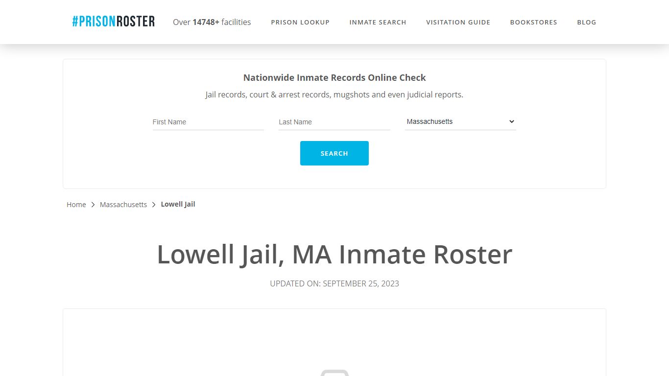 Lowell Jail, MA Inmate Roster - Prisonroster